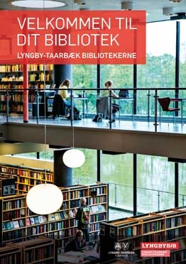 Velkomstfolder til Lyngby-Taarbæk Bibliotekerne